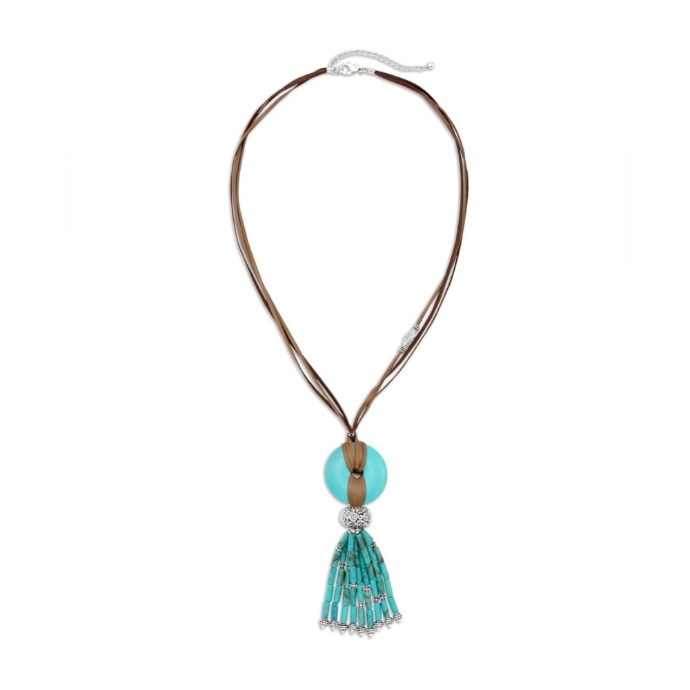 Chicos Savana Tassel Necklace